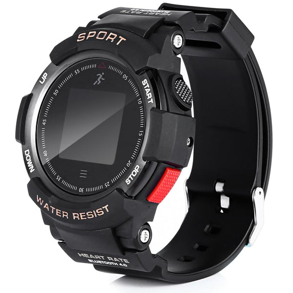 NO.1 F6 Smartwatch NRF51822 Chip IP68 Waterproof Sleep Monitor Remote Camera