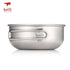 Keith Outdoor Tableware Ultralight 300ml Titanium Bowl Foldable Handle - CBXMall.com | Best Prices ➤ Fast DELIVERY | ✈ Free Standard Shipping over 100+ Countries Worldwide