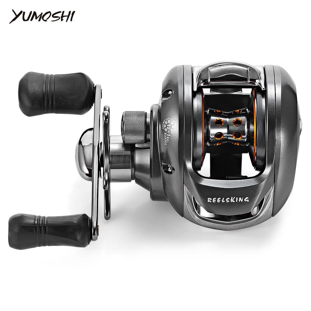YUMOSHI 12 + 1BB 6.2:1 Left / Right Hand Baitcasting Reel