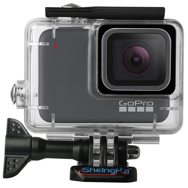 Sports Camera  Waterproof Case Tempered Film Base  Adapter Accessories Set for Gopro Hero 7