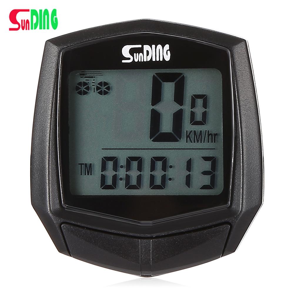 SunDing SD - 581A Wired Bike Computer Bicycle Accurate Speedometer
