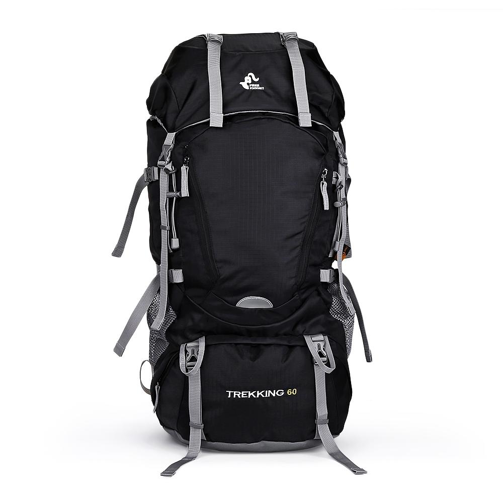 Free Knight 60L Lightweight Climbing Hiking Travel Backpack with Rain Cover
