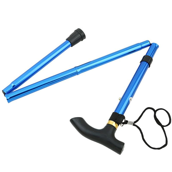 Outdoor Hiking Tools Aluminum Alloy Metal Folding Walking Sticks - CBXMall.com | Best Prices ➤ Fast DELIVERY | ✈ Free Standard Shipping over 100+ Countries Worldwide