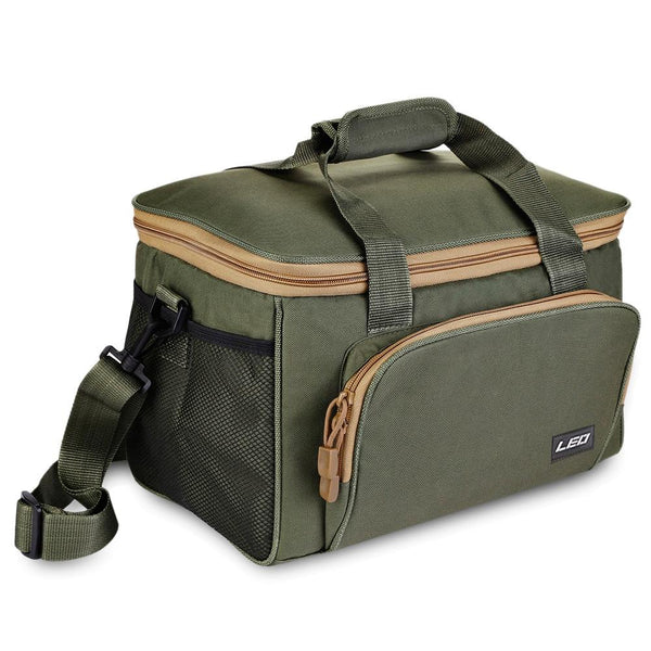LEO Multifunctional Canvas Square Fishing Bag