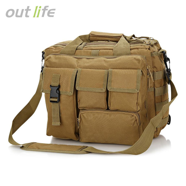 Outlife Outdoor Tablet Package Tactical Messenger Bag Military Waterproof Camouflage Handbag - CBXMall.com | Best Prices ➤ Fast DELIVERY | ✈ Free Standard Shipping over 100+ Countries Worldwide
