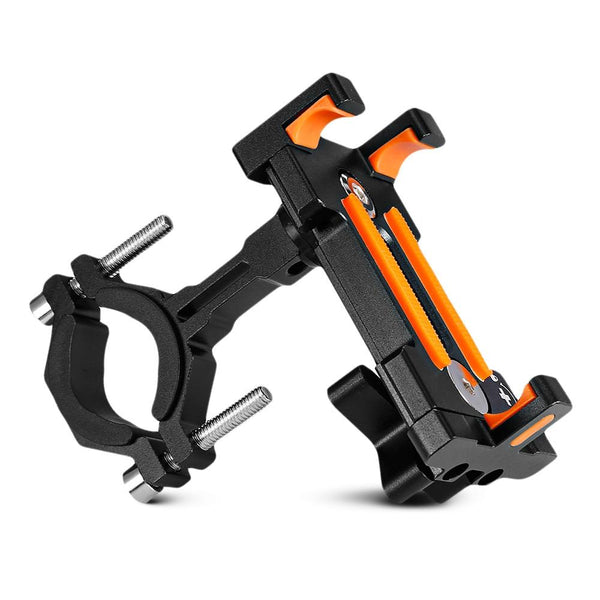 360 Degree Rotation Aluminum Alloy Bicycle Holder Bracket for Mobile Phones