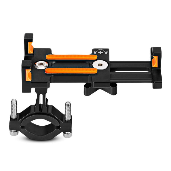 360 Degree Rotation Aluminum Alloy Bicycle Holder Bracket for Mobile Phones