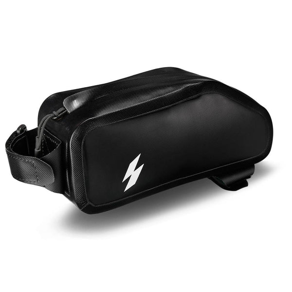 SAHOO 122009 Full Water-resistant Front Frame Top Tube Cycling Bicycle Bag  Phone Holder