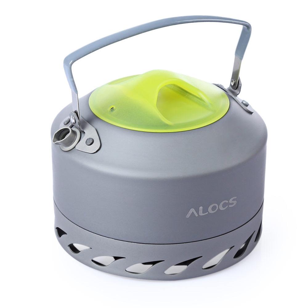 ALOCS CW - K07 0.9L Aluminum Alloy Camping Picnic Coffee Water Kettle
