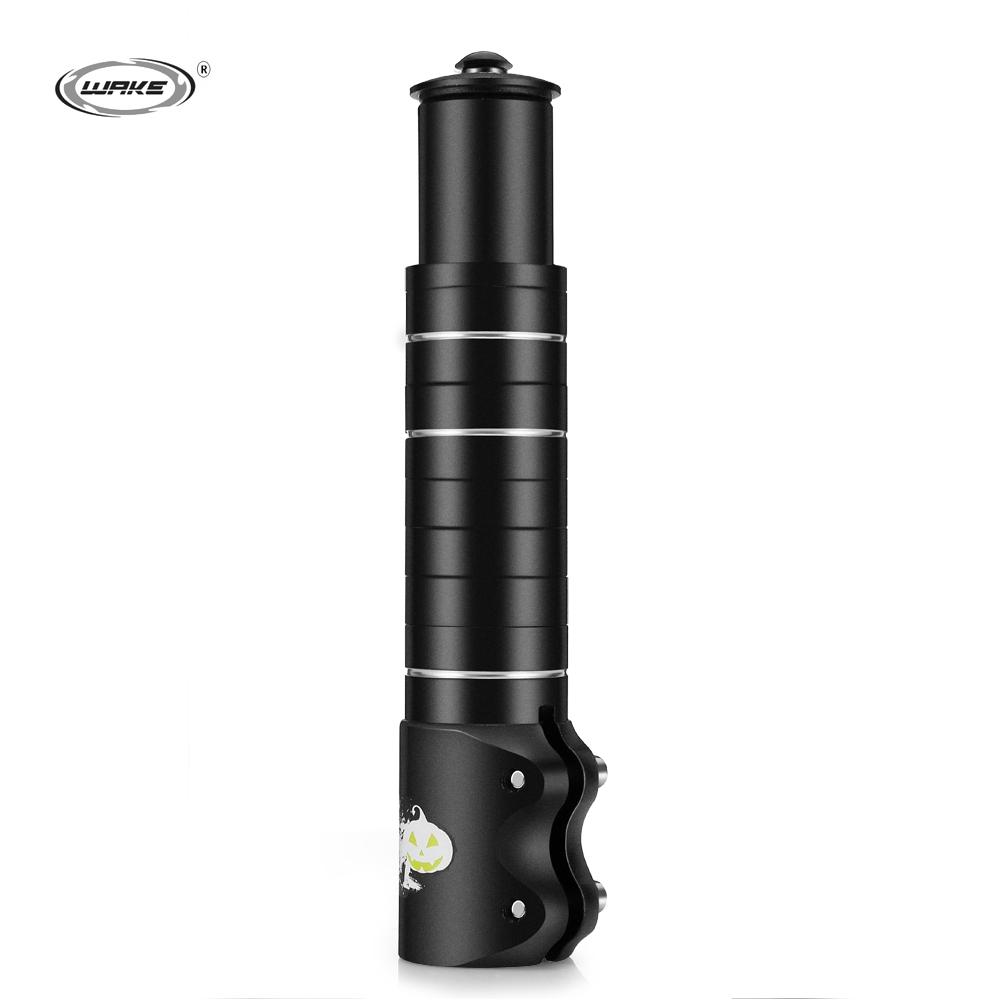 WAKE Aluminum Alloy Bike Fork Stem Extender Bicycle Cycling Handlebar Riser Adapter