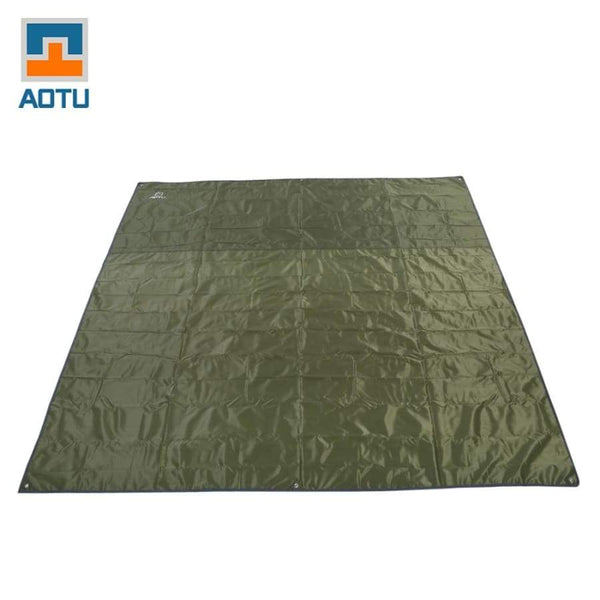 215 x 215cm Large Water Resistant Moisture-proof Mat - GREEN - Camping Mats