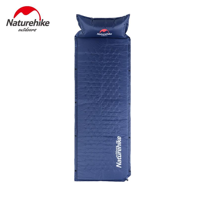 NatureHike Sleeping Mattress Self-Inflating Pad Portable Bed with Pillow Camping