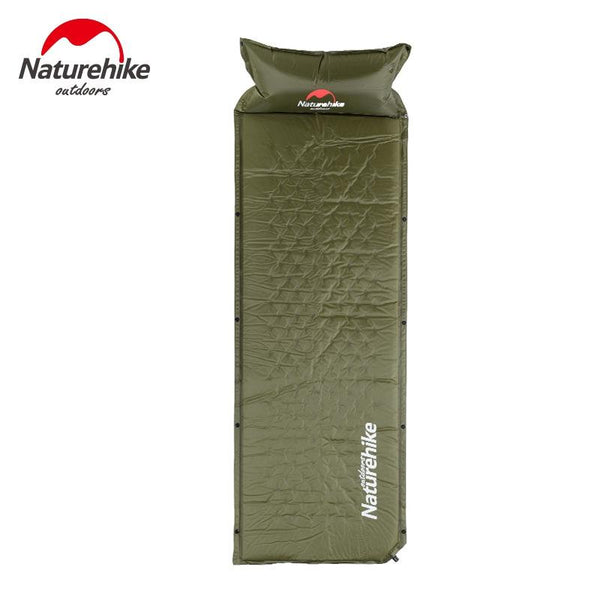 NatureHike Sleeping Mattress Self-Inflating Pad Portable Bed with Pillow Camping - CBXMall.com | Best Prices ➤ Fast DELIVERY | ✈ Free Standard Shipping over 100+ Countries Worldwide